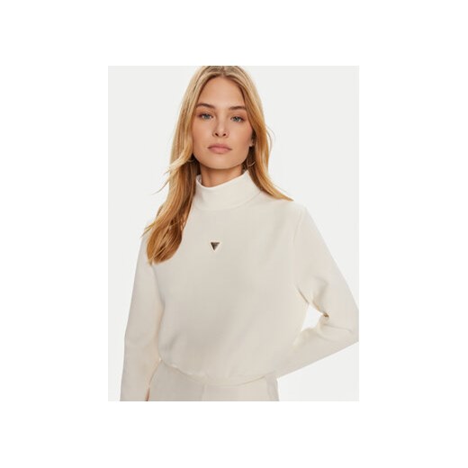 Guess Bluza Olympe V4YQ05 KCAY2 Beżowy Regular Fit Guess XL MODIVO