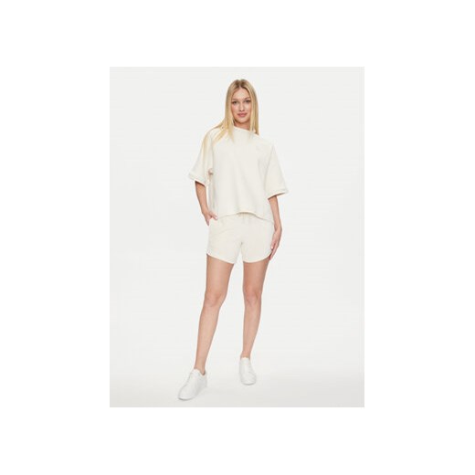 Puma Szorty sportowe Ess Elevated 677946 Écru Regular Fit Puma XS MODIVO