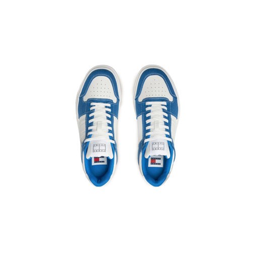 Tommy Jeans Sneakersy The Brooklyn Mix Material EM0EM01428 Niebieski Tommy Jeans 41 MODIVO