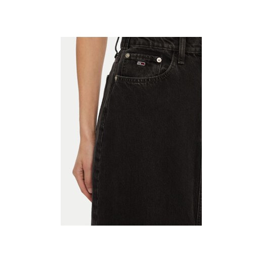 Tommy Jeans Spódnica jeansowa DW0DW20554 Czarny Regular Fit Tommy Jeans 31 MODIVO
