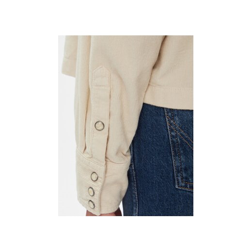 Wrangler Kurtka przejściowa Boxy 112342669 Biały Regular Fit Wrangler S MODIVO