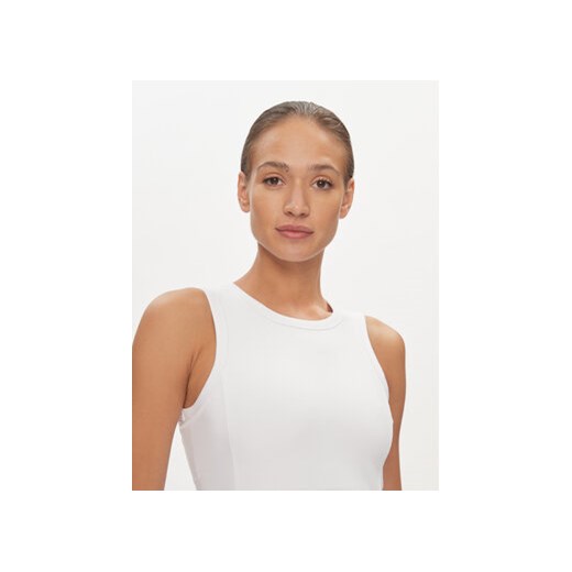 DKNY Sport Sukienka letnia DP2D4754 Biały Slim Fit S MODIVO