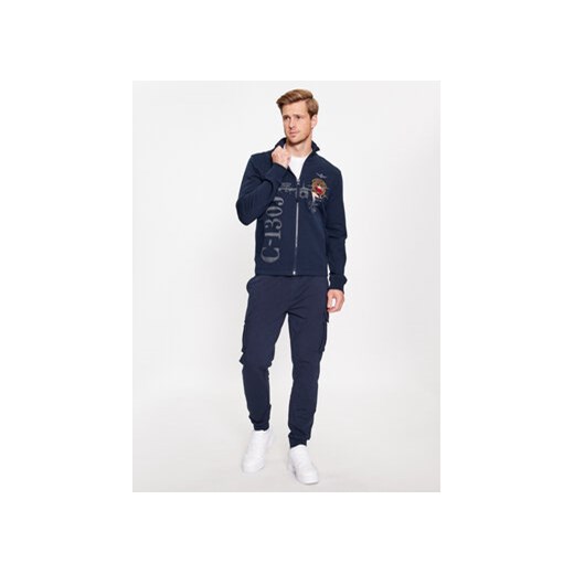 Aeronautica Militare Bluza 232FE1802F511 Granatowy Regular Fit Aeronautica Militare S MODIVO