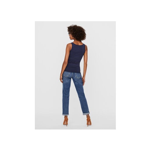 Vero Moda Top Maxi 10185110 Granatowy Regular Fit Vero Moda XL MODIVO