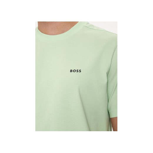 Boss T-Shirt Tee 50506373 Zielony Regular Fit S MODIVO