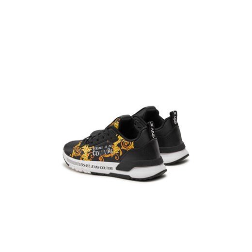 Versace Jeans Couture Sneakersy 76VA3SAA Czarny 35 MODIVO