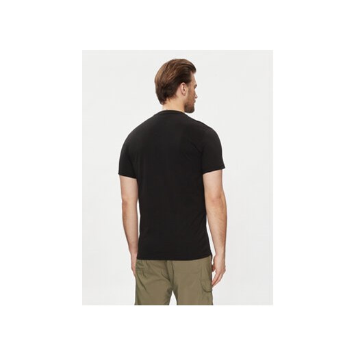 CMP T-Shirt 32D8147P Czarny Regular Fit 50 MODIVO