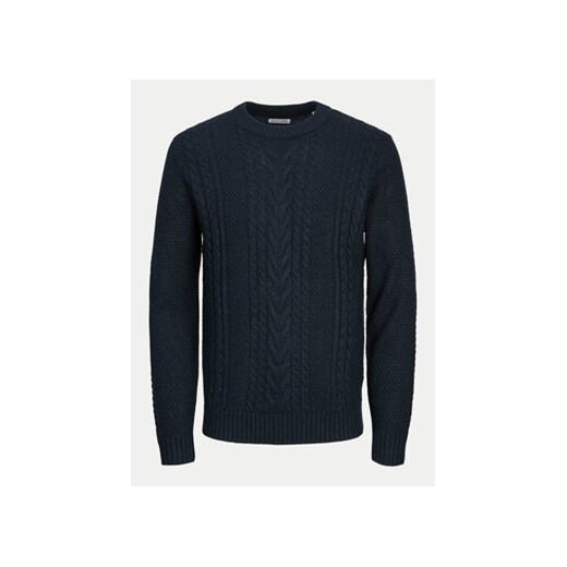 Jack&Jones Sweter Craig 12258480 Granatowy Regular Fit M MODIVO