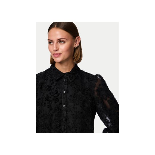 Pieces Koszula Pina 17154276 Czarny Regular Fit Pieces XL MODIVO