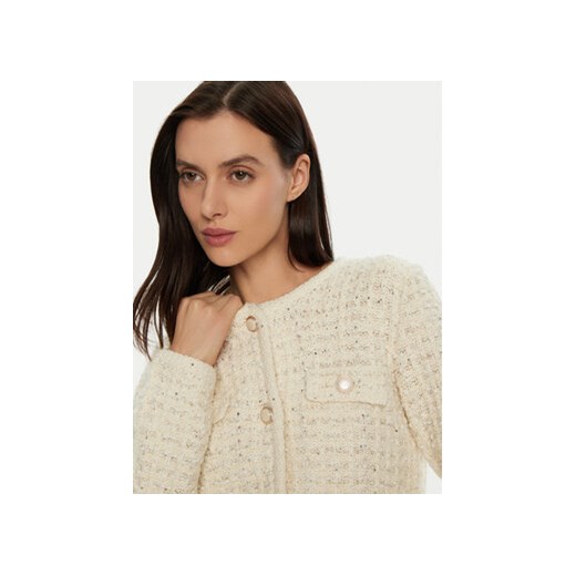 OUI Marynarka 88850 Beżowy Regular Fit 36 MODIVO
