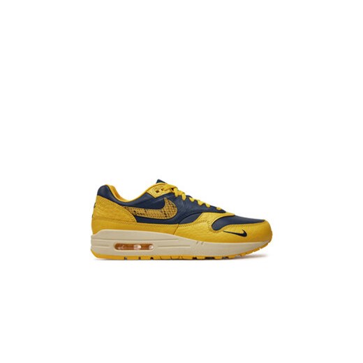 Nike Sneakersy W Air Max 1 Prm FJ5479 410 Żółty ze sklepu MODIVO w kategorii Buty sportowe damskie - zdjęcie 176630752