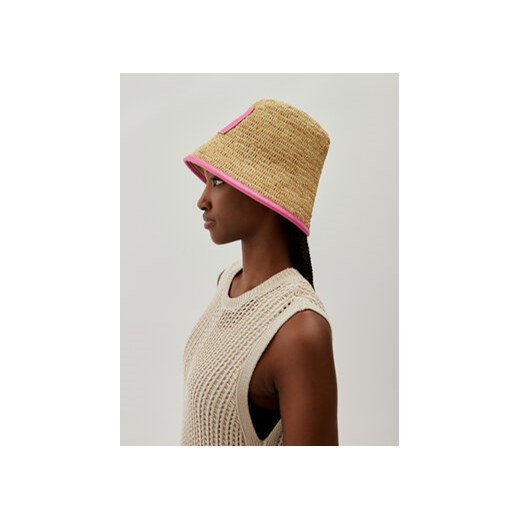 JACQUEMUS Kapelusz Cappello 245AC642 Beżowy Jacquemus 58 MODIVO
