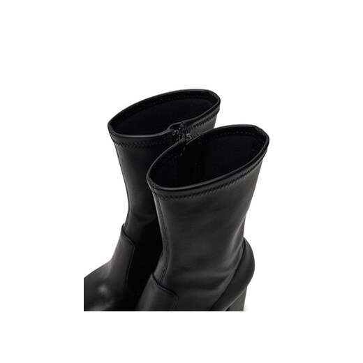 Buffalo Botki May W Sock 1220030 Czarny Buffalo 41 MODIVO