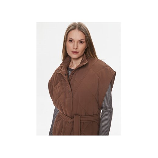 Fransa Bezrękawnik 20612130 Brązowy Regular Fit XL MODIVO