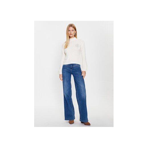 Liu Jo Sweter CF3261 MA86N Écru Regular Fit Liu Jo XL MODIVO
