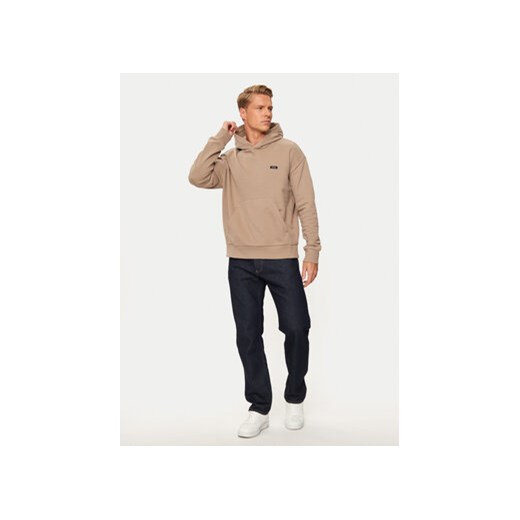 Calvin Klein Bluza K10K112748 Beżowy Comfort Fit Calvin Klein XXL MODIVO