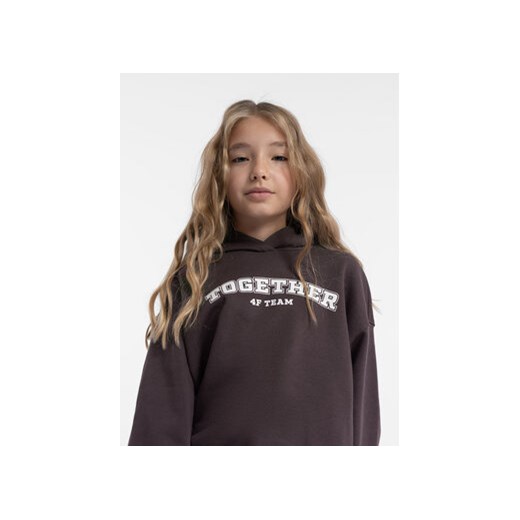 4F Bluza 4FJAW23TSWSF639 Fioletowy Regular Fit 152 MODIVO