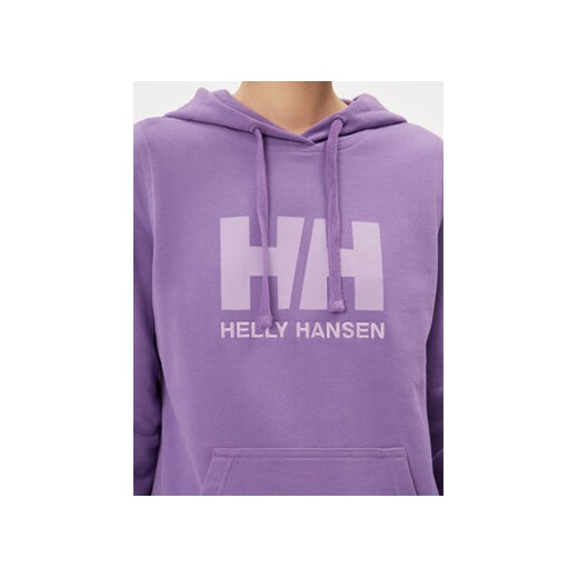 Helly Hansen Bluza Logo 33978 Fioletowy Regular Fit Helly Hansen XS MODIVO