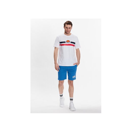 Ellesse T-Shirt Aprel SHR06453 Biały Regular Fit Ellesse L MODIVO