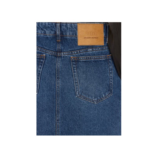 AMI PARIS Spódnica jeansowa FSK235.DE0031 Niebieski Regular Fit Ami Paris 29 MODIVO