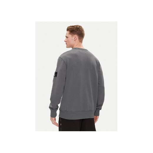 Calvin Klein Jeans Bluza J30J325145 Szary Regular Fit XS MODIVO