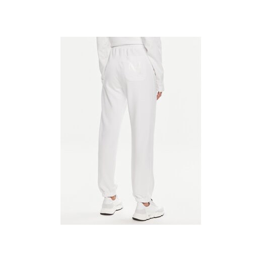 Max Mara Leisure Spodnie dresowe Markus 2416781038 Biały Regular Fit S MODIVO