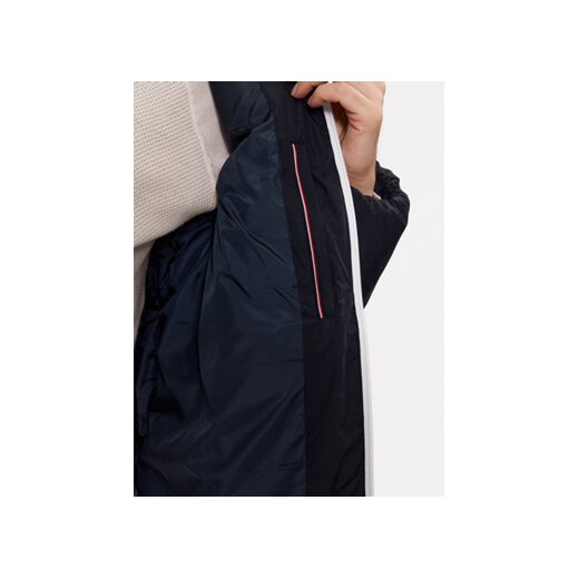 Tommy Hilfiger Kurtka puchowa Tech Stand Collar MW0MW27586 Granatowy Regular Fit Tommy Hilfiger L MODIVO