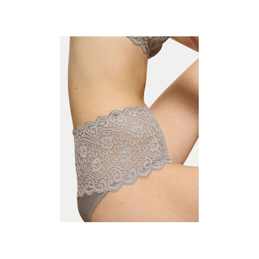 Triumph Figi klasyczne z wysokim stanem Amourette 10210675 Szary Triumph 46 MODIVO