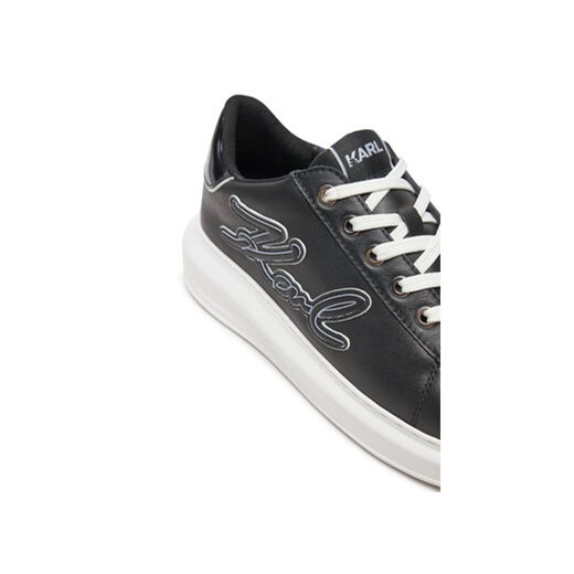 KARL LAGERFELD Sneakersy Kapri KL62511A Czarny Karl Lagerfeld 39 MODIVO