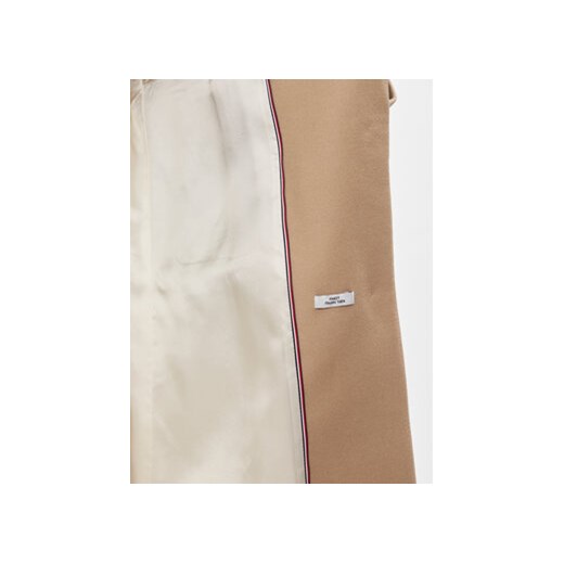 Tommy Hilfiger Płaszcz wełniany Classic WW0WW41662 Beżowy Regular Fit Tommy Hilfiger 36 MODIVO