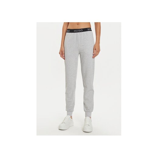 Hugo Spodnie dresowe Sporty Logo 50520499 Szary Regular Fit L MODIVO