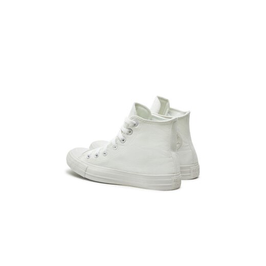 Converse Trampki Chuck Taylor All Star HI 1U646 W Biały Converse 35 MODIVO