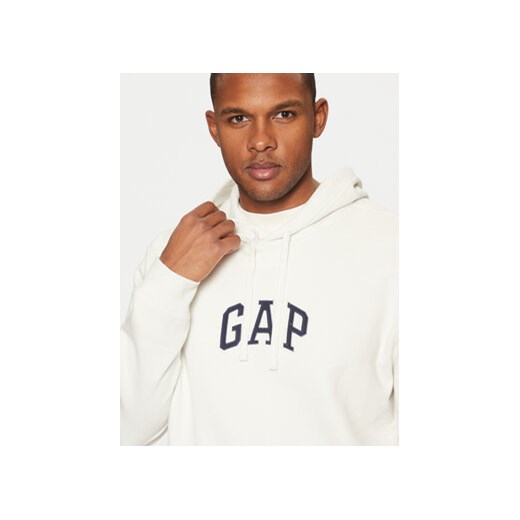 Gap Bluza 609502-01 Écru Regular Fit Gap S MODIVO