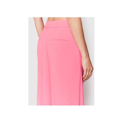 Notes Du Nord Spodnie materiałowe Oliana 12809 Różowy Wide Fit Notes Du Nord 36 MODIVO