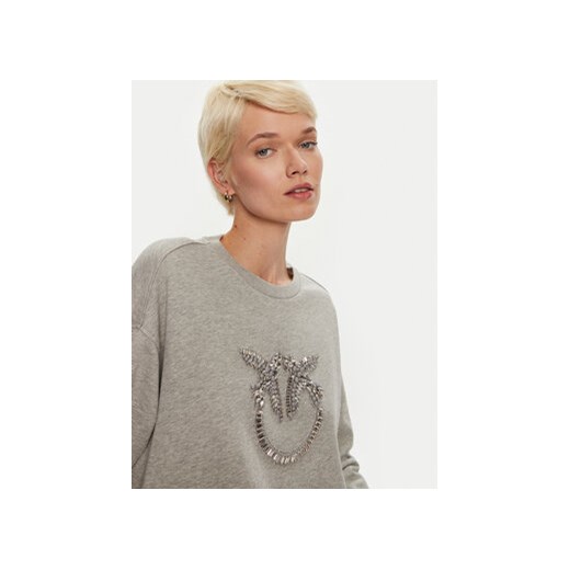 PINKO Bluza Nelly 100534 A24F Szary Regular Fit Pinko L MODIVO