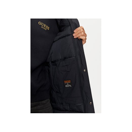 Guess Jeans Kurtka puchowa M4BL26 WGII2 Granatowy Regular Fit L MODIVO