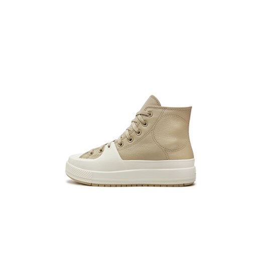 Converse Trampki Chuck Taylor All Star Construct Leather A06595C Beżowy Converse 43 MODIVO