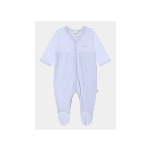 Boss Śpiochy J98433 Niebieski Regular Fit 12M MODIVO