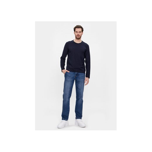 United Colors Of Benetton Longsleeve 3JE1J19A9 Granatowy Regular Fit United Colors Of Benetton XL MODIVO