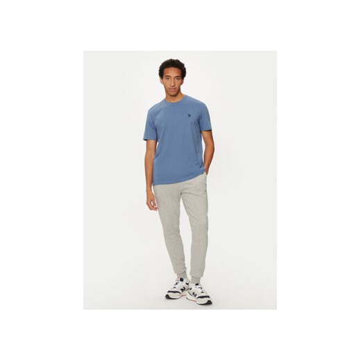 U.S. Polo Assn. T-Shirt MUP3310 Niebieski Regular Fit L MODIVO
