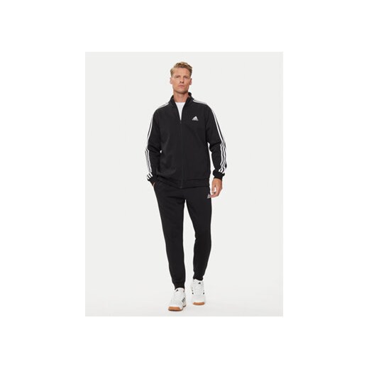 adidas Dres Basic 3-Stripes IJ6067 Czarny Regular Fit M MODIVO