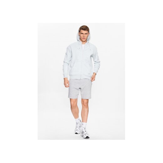 Solid Bluza 21107421 Niebieski Regular Fit Solid S MODIVO