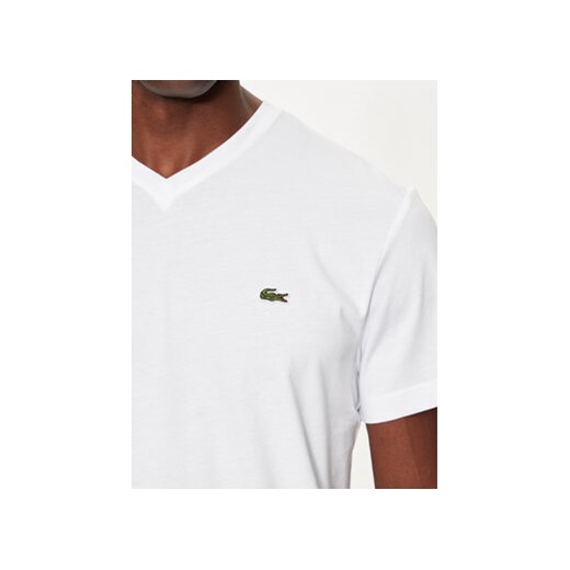 Lacoste T-Shirt TH5077 Biały Regular Fit Lacoste 36 MODIVO