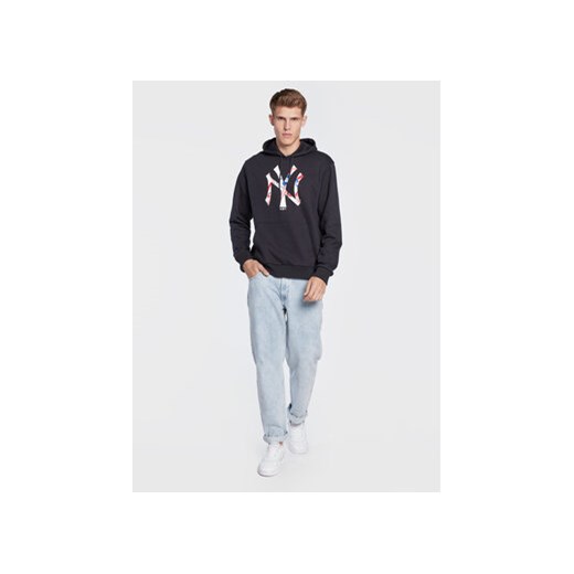 New Era Bluza New York Yankees Double Logo 60284748 Granatowy Regular Fit New Era M MODIVO