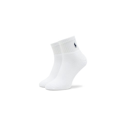 Polo Ralph Lauren Zestaw 3 par wysokich skarpet męskich 449655220003 Biały Polo Ralph Lauren uniwersalny MODIVO