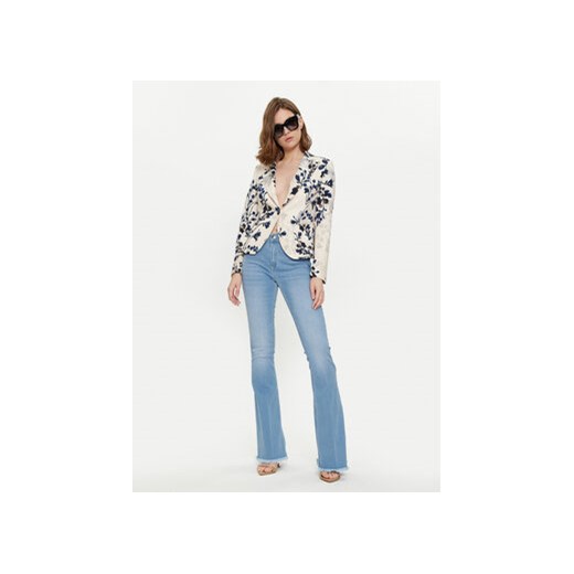 Rinascimento Jeansy CFC0117717003 Niebieski Flare Fit Rinascimento XL MODIVO