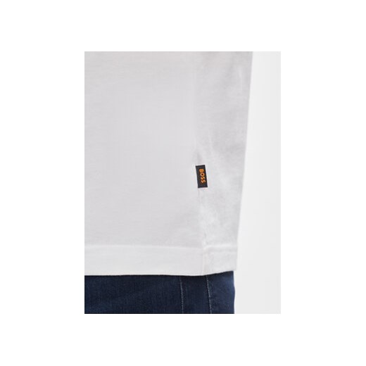 Boss T-Shirt Teeheavyboss 50510009 Beżowy Regular Fit XL MODIVO