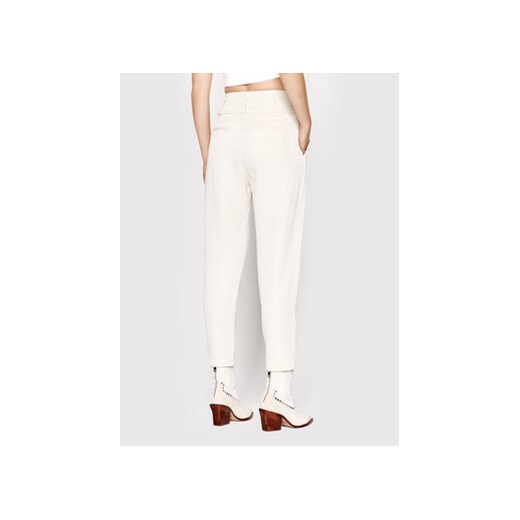 IRO Spodnie materiałowe Yila AQ085 Beżowy Regular Fit Iro 40 MODIVO