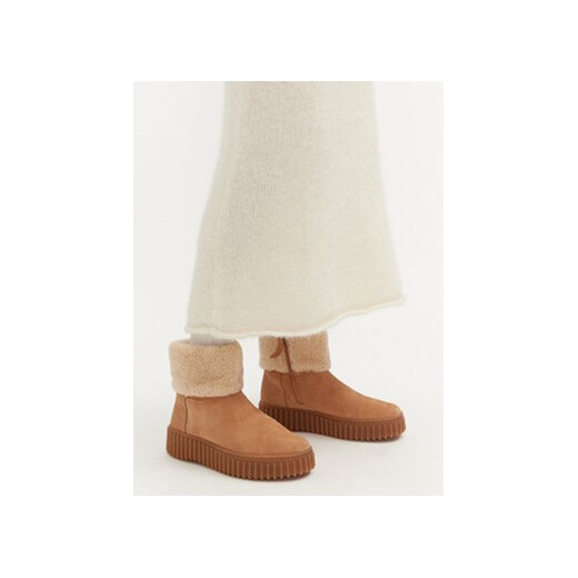 Clarks Botki Torhill Turn 26179563 Brązowy Clarks 38 MODIVO