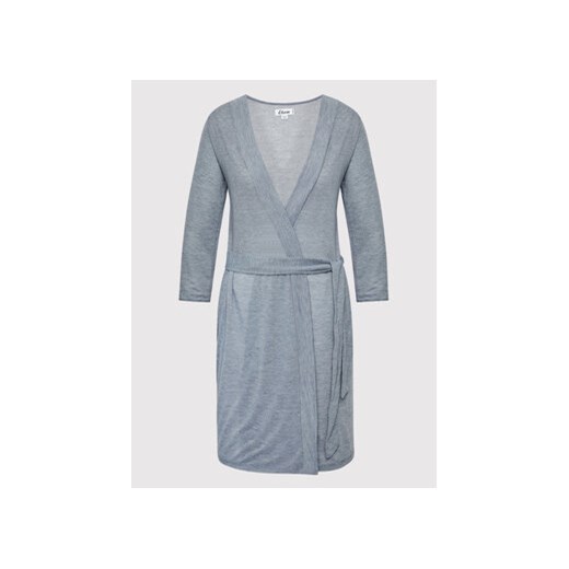 Etam Szlafrok Warm Day 6485864 Niebieski Regular Fit M MODIVO